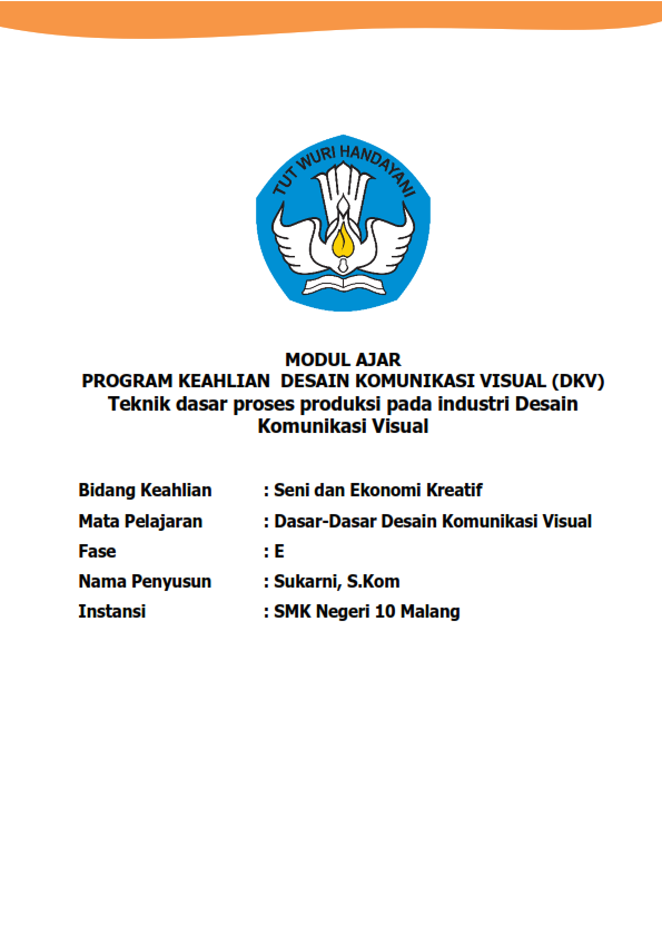 Modul Ajar Dasar-dasar Desain Komunikasi Visual